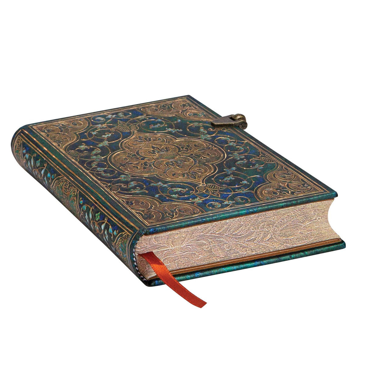 Libreta Mini Turquoise Chronicles Rayada