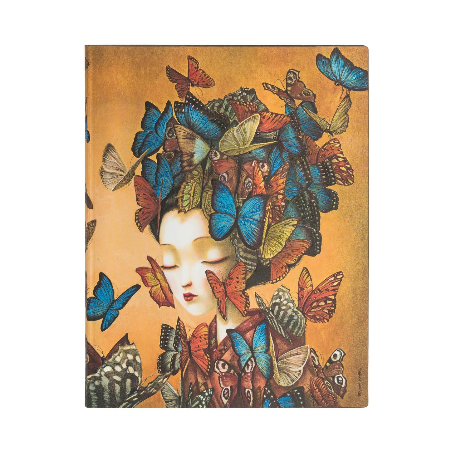 Libreta Ultra Flexi Madame Butterfly Hoja Blanca