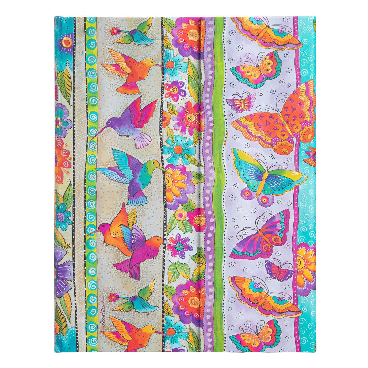 Libreta Mini Hummingbirds Flutterbyes Rayada