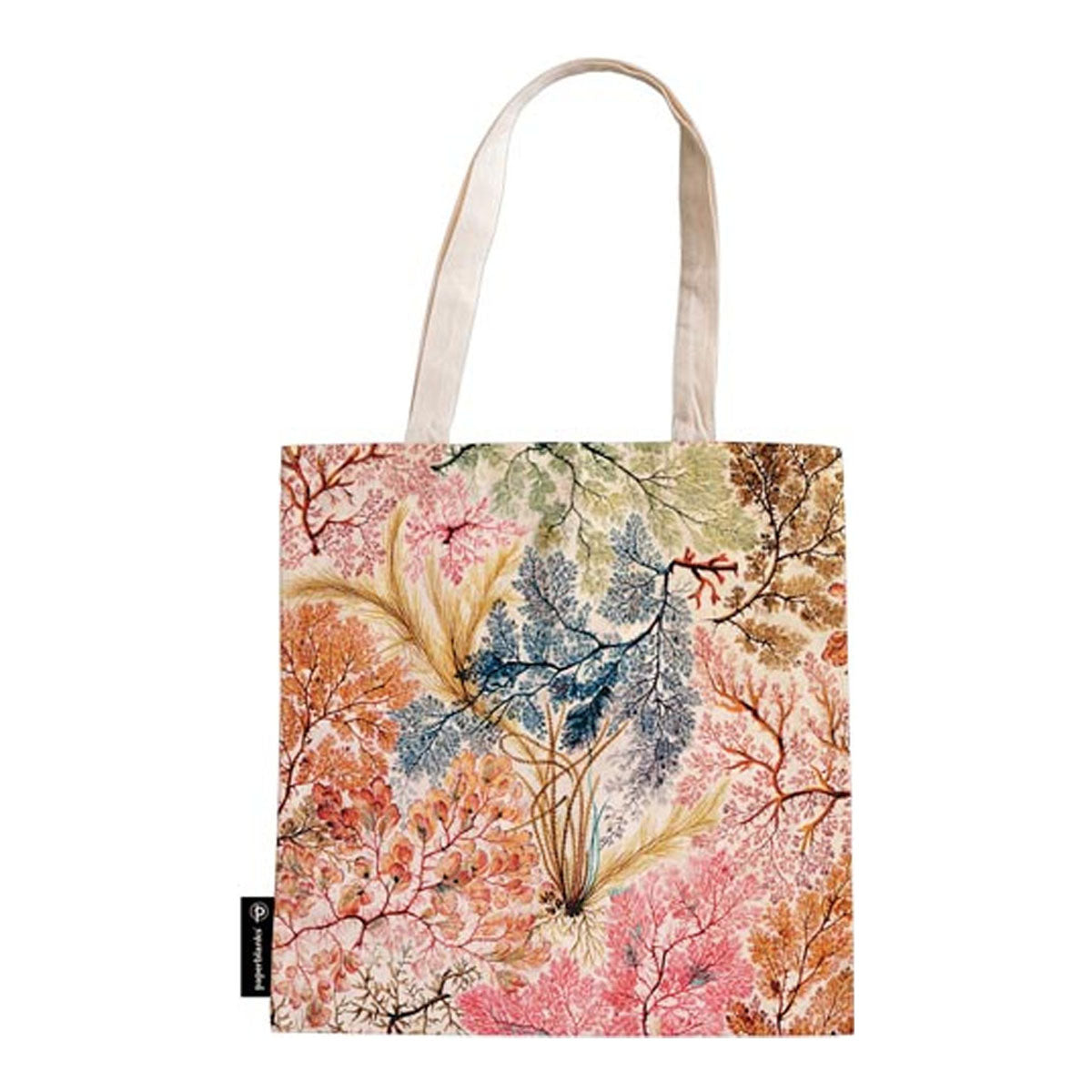 Bolsa de canvas reutilizable con bolsillo interior Anemone