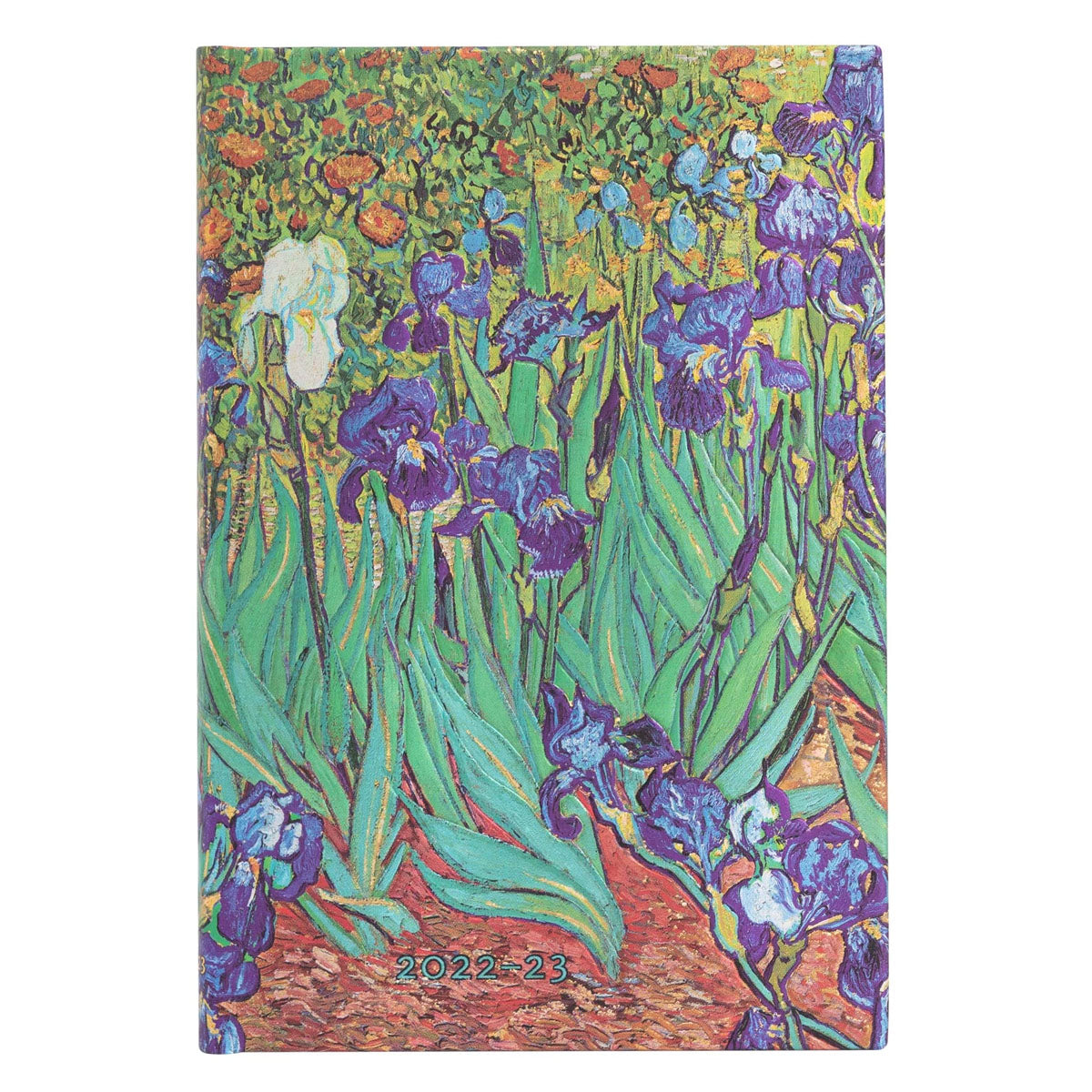 Libreta Midi VGI Van Gogh Irises Hoja Blanca