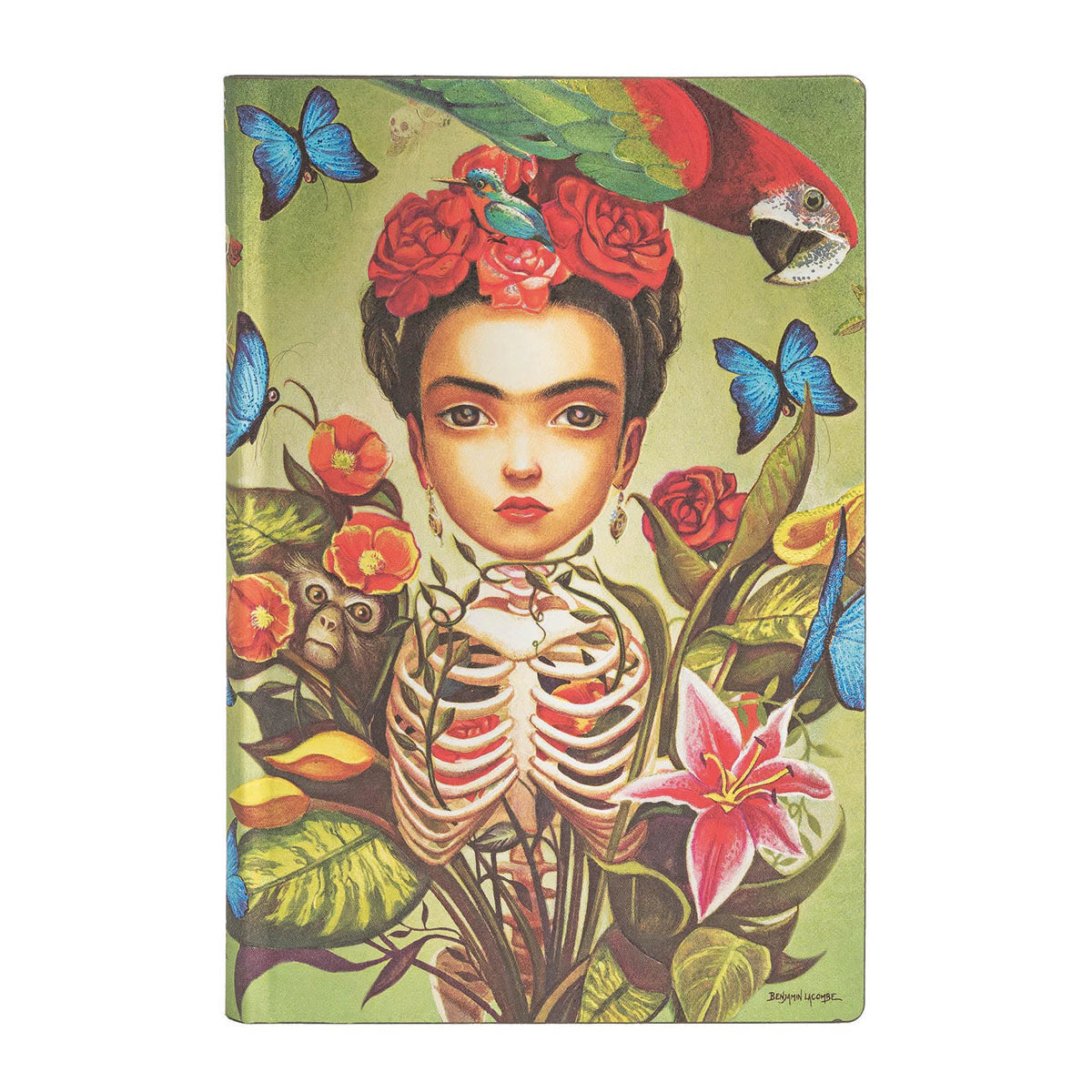 Libreta Mini Frida El Mágico Mundo de Lacombe Rayada